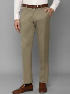 Louis Philippe Men Mid-Rise Formal Trousers