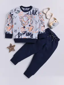 Toonyport Boys Graphic Printed Tracksuits
