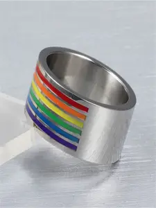 UNIVERSITY TRENDZ Silver-Plated Finger Ring