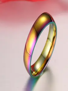 UNIVERSITY TRENDZ Gold-Plated Finger Ring