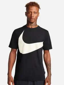 Nike Sportswear Brand Logo Printed Cotton T-Shirts