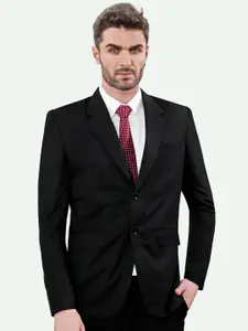 FRENCH CROWN Men Notched Lapel Single Breasted Formal Blazer
