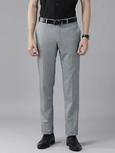 Blackberrys Men Skinny Fit Formal Trousers