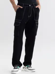 Snitch Men Smart Relaxed Fit Stretchable Cotton Jeans