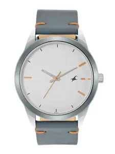 Fastrack Stunner 7.0 Men Leather Straps Analogue Watch 3308KL02