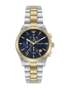 Emporio Armani Stainless Steel Bracelet Style Straps Analogue Chronograph Watch AR11579