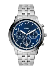 Fossil Men Stainless Steel Straps Chronograph Analogue Watch FS6025