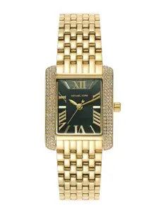 Michael Kors Women Dial & Stainless Steel Bracelet Style Straps Analogue Watch MK4742