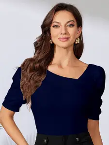 Dream Beauty Fashion Puff Sleeve Regular Top