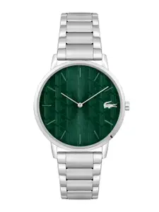 Lacoste Men Crocorigin Stainless Steel Bracelet Style Analogue Watch