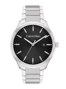Calvin Klein Men Define Stainless Steel Bracelet Style Analogue Watch 25200348
