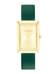 Calvin Klein Women Styled Leather Analogue Watch 25200397