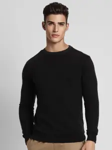 FOREVER 21 Round Neck Cotton Pullover Sweatshirt