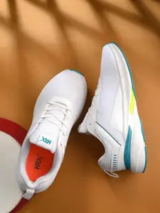 HRX by Hrithik Roshan Men White Lace-Up Running Shoes