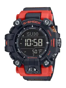 CASIO Men G-Shock GW-9500-1A4DR Digital Dial Red Resin Strap Watch G1443