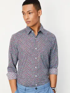 max Ethnic Motif Printed Pure Cotton Casual Shirt