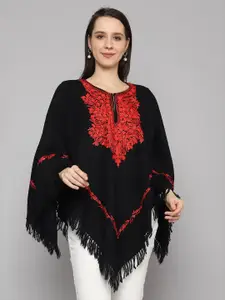CRAFTBAZAR Kashmiri Embroidered Poncho