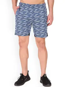 REDESIGN Men Abstract Printed Rapid-Dry Technology Sports Shorts