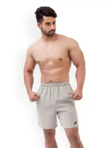 REDESIGN Men Mid-Rise Rapid-Dry Running Sports Shorts