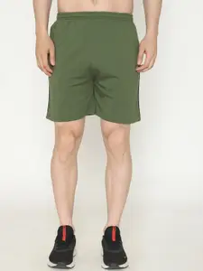 Bonjour Men Mid-Rise Cotton Sports Shorts