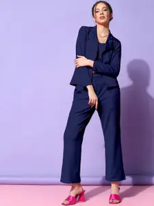 Ziva Fashion Top & Trousers With Blazer Co-Ords