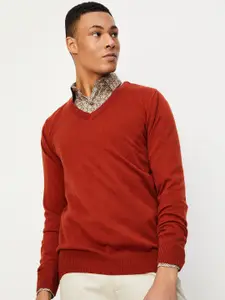 max V-Neck Pullover Sweater