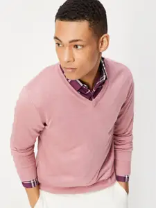 max V-Neck Pullover Sweater