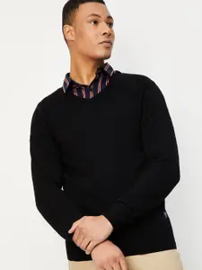 max V-Neck Acrylic Pullover