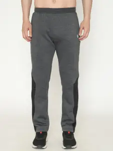 Bonjour Men Mid-Rise Flared-Fit Cotton Track Pants