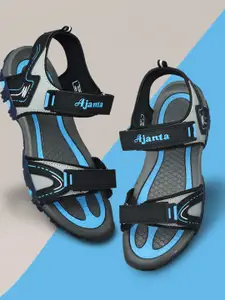 Ajanta Men Colorblocked Sports Sandals