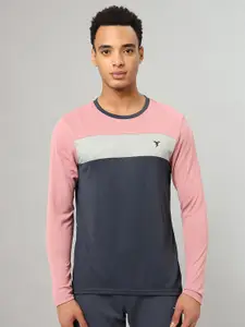 Technosport Colourblocked Dry Fit Pullover Sweatshirt