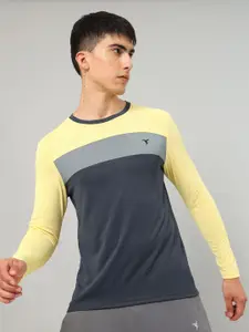 Technosport Colourblocked Crew Neck Rapid Dry Active T-shirt