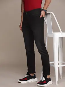 WROGN Men Slim Fit Light Fade Stretchable Jeans