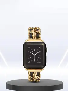 PEEPERLY Women Bracelet Style Stainless Steel  Watch Strap