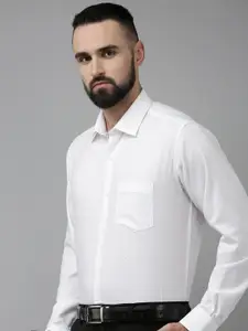Van Heusen Men Pure Cotton Custom Micro Checks Formal Shirt