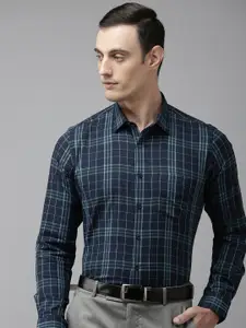 Van Heusen Slim Fit Checked Formal Shirt