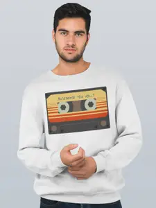 macmerise Graphic Printed Dry Fit Sweatshirt