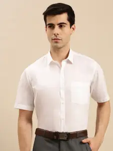 Ramraj Spread Collar Cotton Formal Shirt