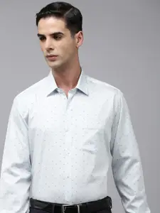 Van Heusen Pure Cotton Custom Fit Floral Printed Formal Shirt