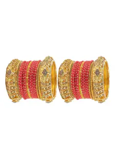 NMII Set Of 40 Zircon Stone-Studded Bangles