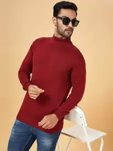 YU by Pantaloons Turtle Neck Long Sleeves Pure Cotton Pullover
