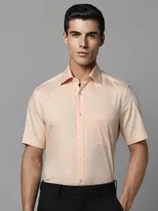Louis Philippe Textured Pure Cotton Formal Shirt