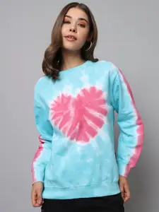 The Dry State Abstract Printed Fleece Pullover