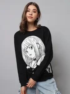 The Dry State Graphic Printed Fleece Pullover