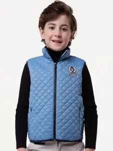 One Friday Boys Sleeveless Quilted Jacket