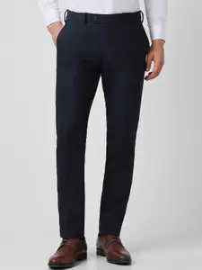 V Dot Men Skinny Fit Formal Trousers