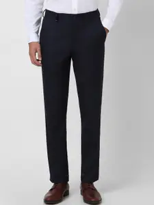 V Dot Men Slim Fit Formal Trousers