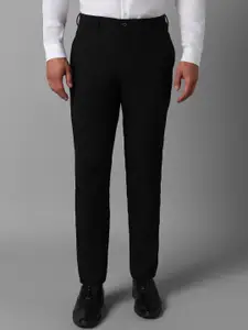 Louis Philippe Men Slim Fit Mid-Rise Flat Front Formal Trousers