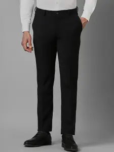 Louis Philippe Men Slim Fit Mid-Rise Flat Front Formal Trousers