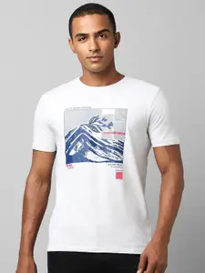 Allen Solly Graphic Printed Slim Fit T-shirt